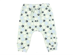 Name It silt green paw print trousers